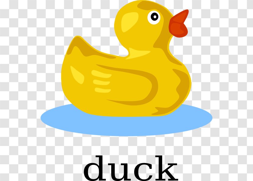 Baby Duckling Rubber Duck Clip Art - Ducks Geese And Swans - Vector Transparent PNG