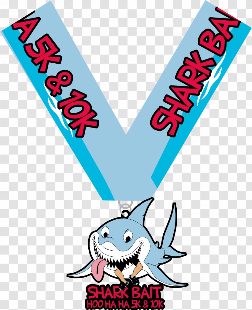 Shark 5K Run Running RACEPLACE 10K - Brand Transparent PNG