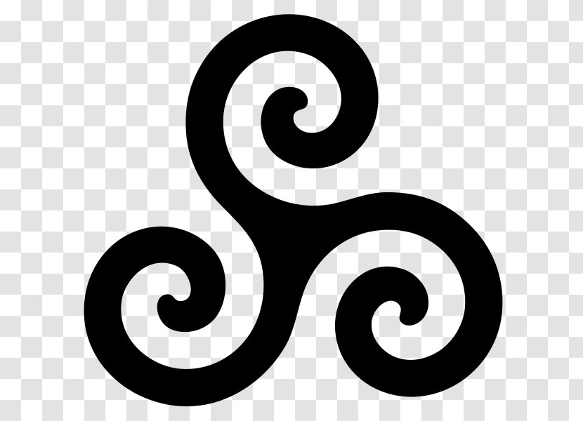 Triskelion Celtic Knot Symbol Triquetra Meaning - Spiral Transparent PNG