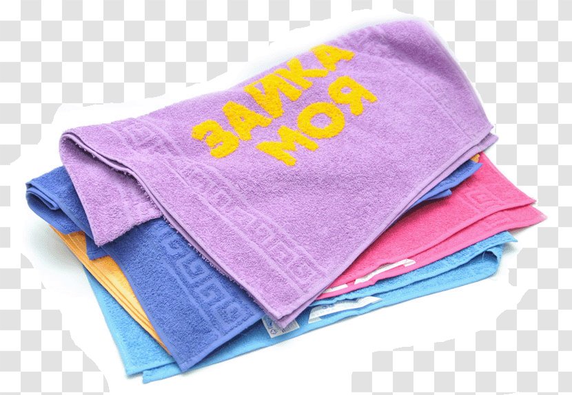 Towel Day Banya Machine Embroidery - Material Transparent PNG
