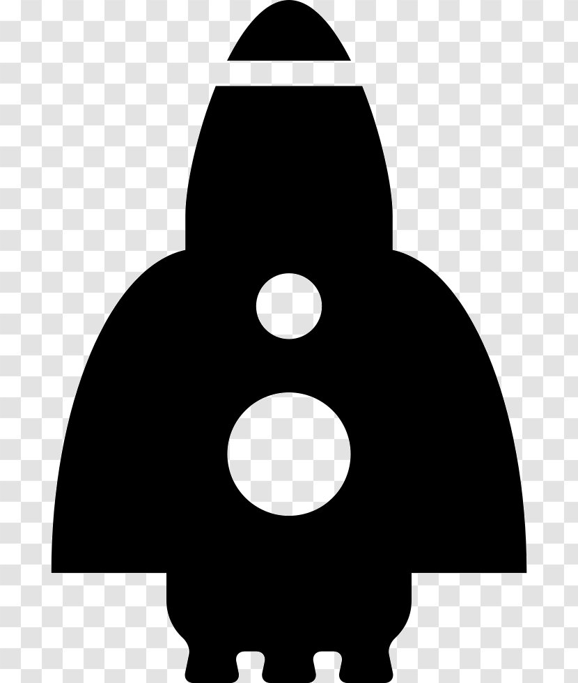 Artwork Fictional Character Black And White - Spacecraft Transparent PNG