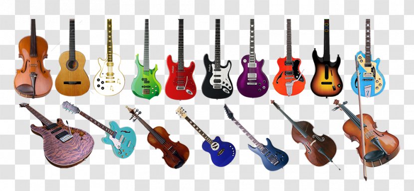 Guitar Musical Instrument Download - Tree - Collection Transparent PNG