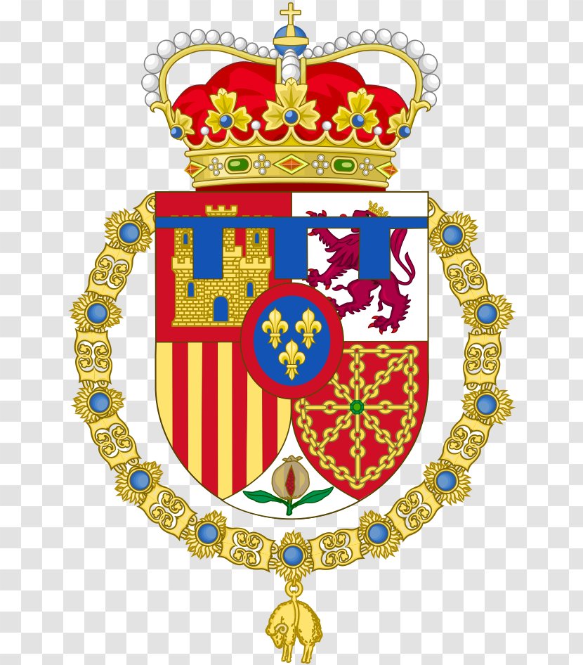 Monarchy Of Spain Coat Arms The King Royal Highness - Crest - Prince Transparent PNG