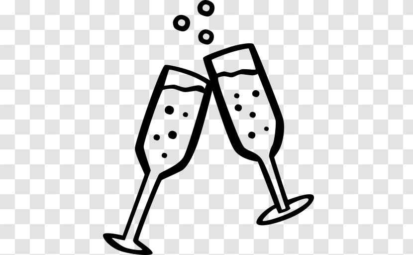 Champagne New Year - Alcoholic Drink - Party Transparent PNG