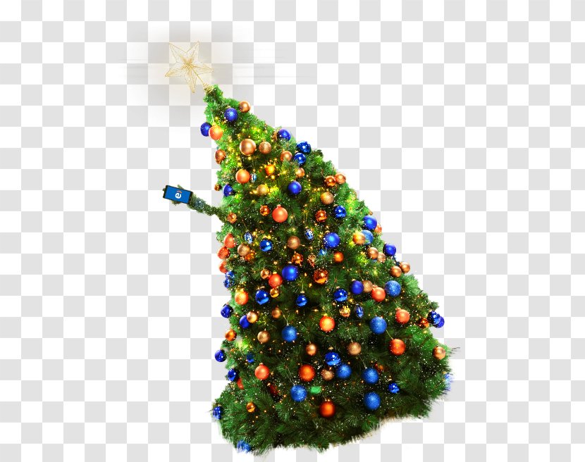 Christmas Tree Ornament Spruce Fir - Decor Transparent PNG