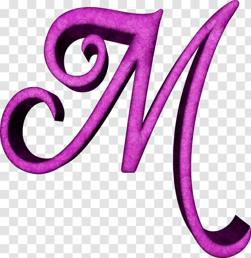 Letter Alphabet M Paper - Purple Transparent PNG