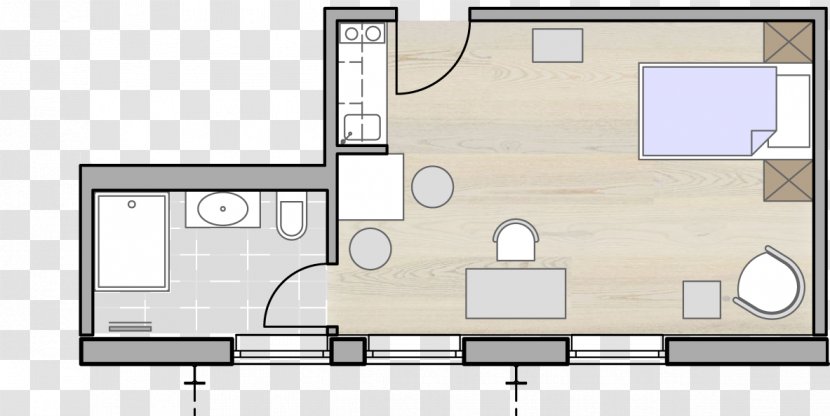 Floor Plan Square - Flower - Design Transparent PNG