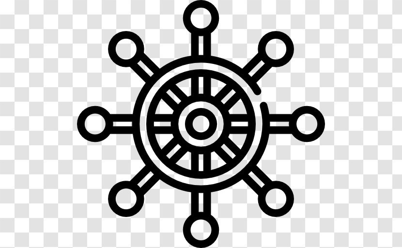 Ship's Wheel Boat Steering Sailing Ship - S - Rudder Transparent PNG