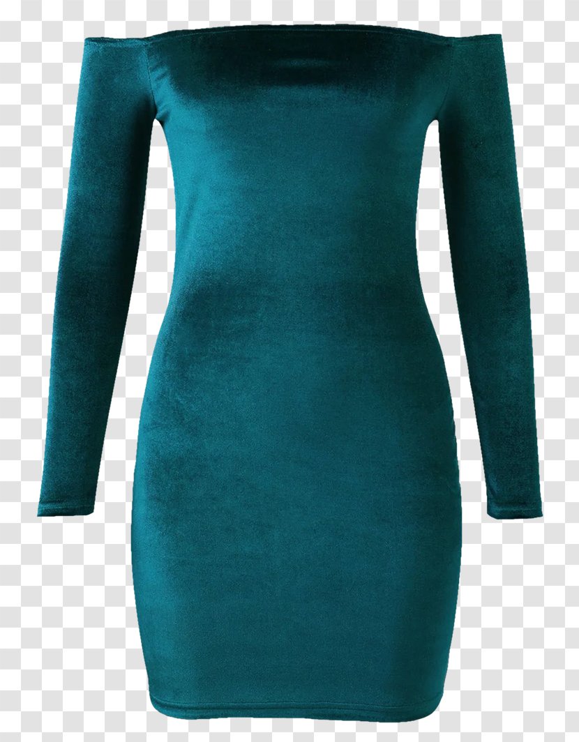 Dress Turquoise Electric Blue Aqua Teal - Day - Shirt Transparent PNG