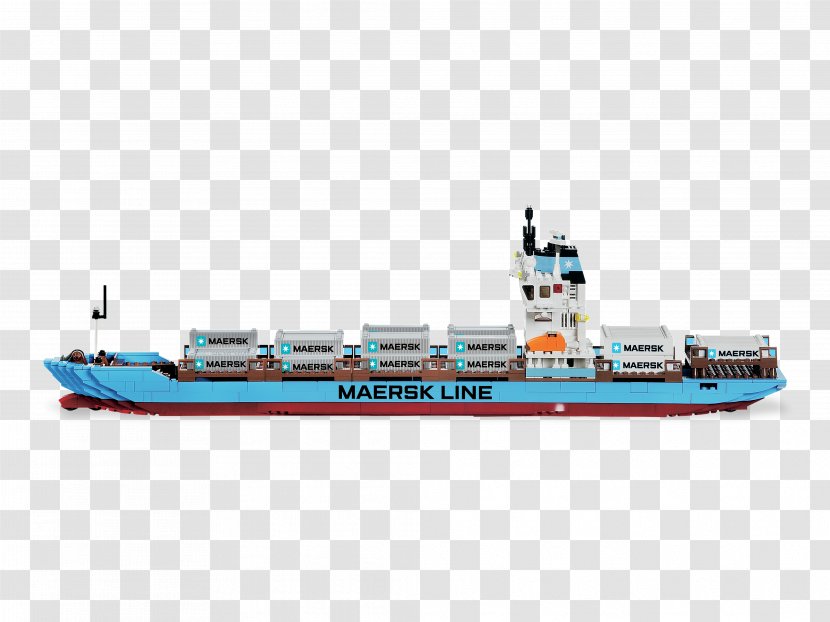 Amazon.com Lego City Creator Maersk Line - Naval Architecture - Ship Transparent PNG