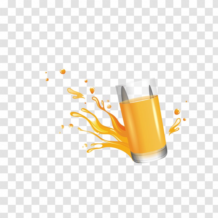 Orange Juice Fruchtsaft Fruit - Strawberry - A Glass Of And Effect Transparent PNG