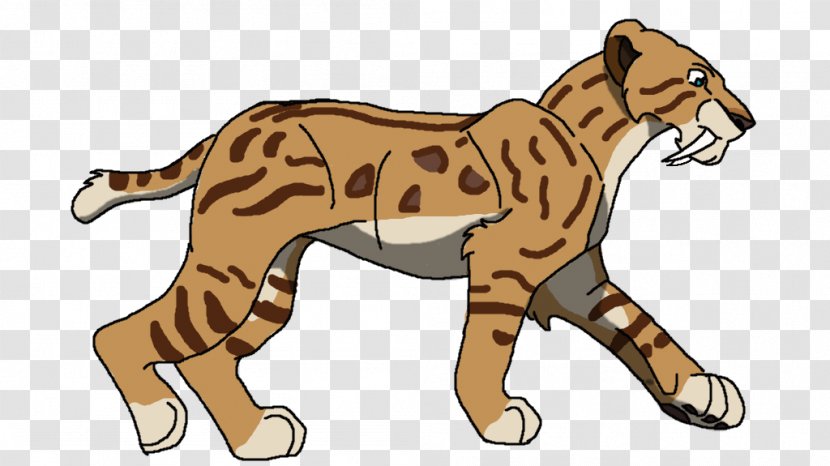 Saber-toothed Cat Tiger Lion Animal - Puma Transparent PNG