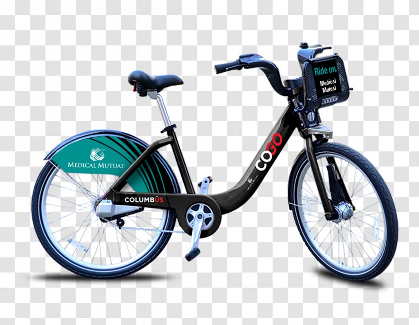 Bicycle Sharing System Citi Bike Divvy Ford GoBike - Handlebar Transparent PNG