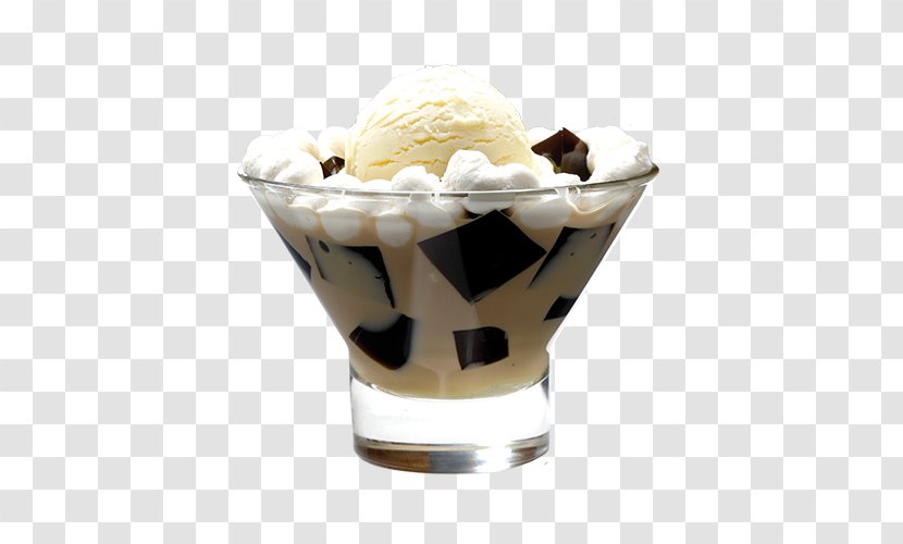 Sundae Chocolate Ice Cream Tempura Liqueur Coffee - Irish Transparent PNG