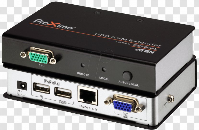 PlayStation 2 KVM Switches USB ATEN International Category 5 Cable - Computer Transparent PNG