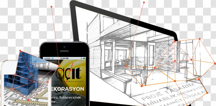 Architecture Interior Design Services Project Illustration - Catalog - Teknoloji Transparent PNG