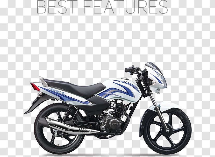 TVS Sport India Motor Company Motorcycle Bike - Automotive Design - Virat Transparent PNG