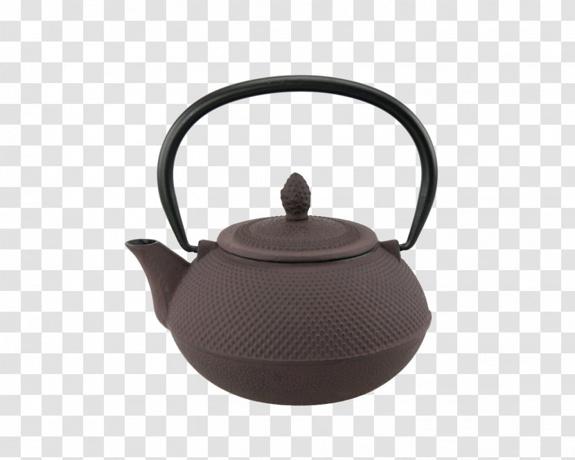 Teapot Kettle Tetsubin Cast Iron Transparent PNG