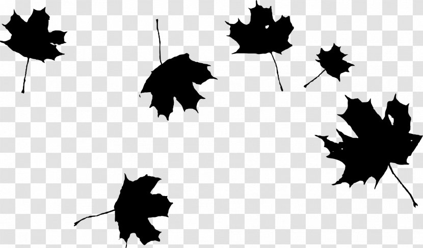 Autumn Leaf Color Clip Art - Black Transparent PNG