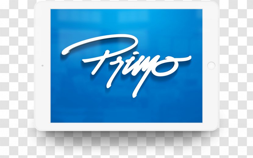Logo Brand Font - Blue - Brief Strokes Transparent PNG