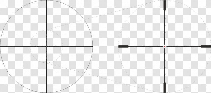 Product Design Circle Point Angle - Black And White Transparent PNG