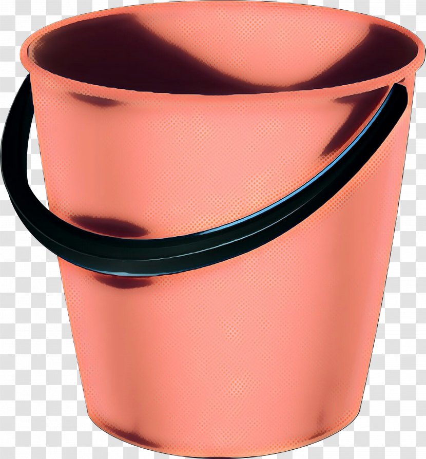 Pink Background - Peach Bucket Transparent PNG