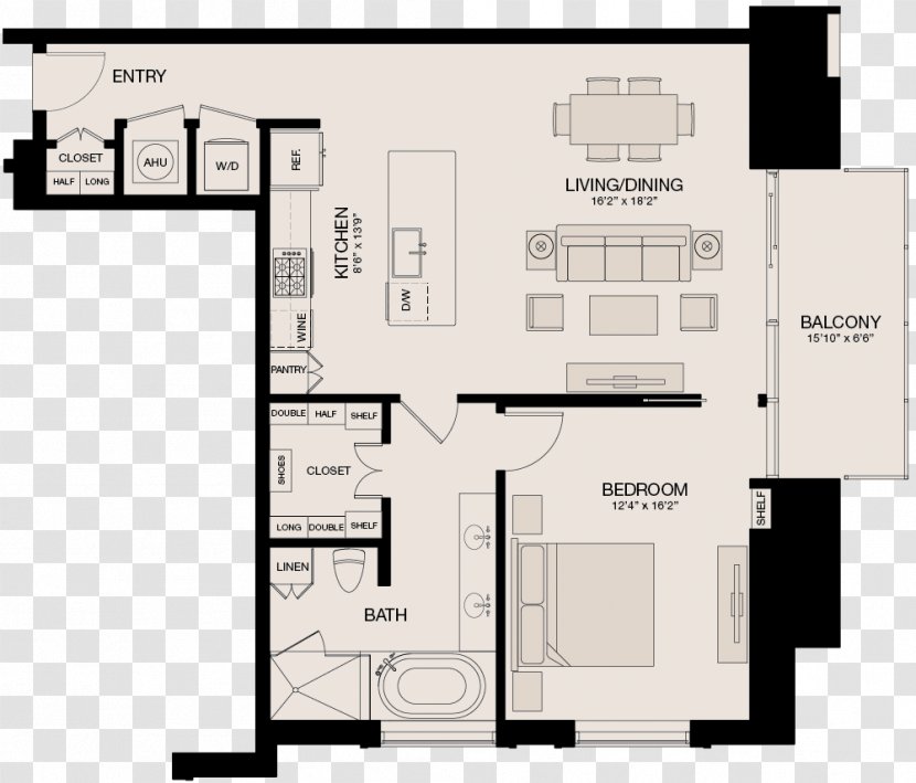 Market Square Tower House Floor Plan Architecture Transparent PNG