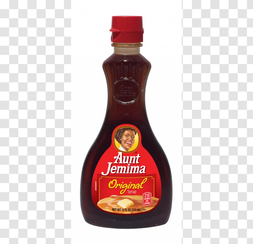 Pancake Breakfast Waffle Aunt Jemima Syrup - Condiment - European And American Design Transparent PNG