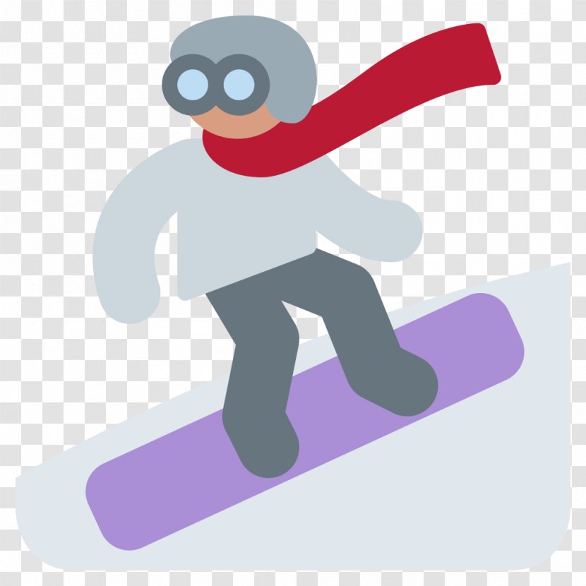 Snowboarding Emoji Skiing Sport - Joint Transparent PNG