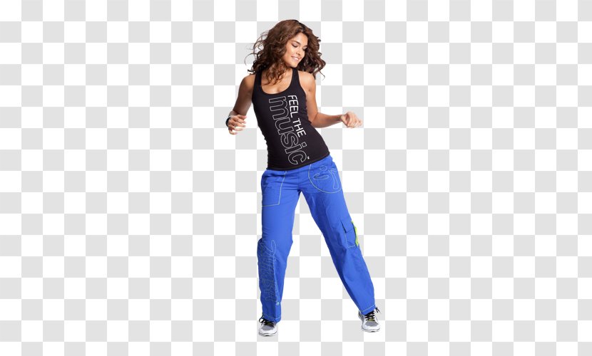 Jeans T-shirt Clothing Leggings Zumba - Watercolor Transparent PNG