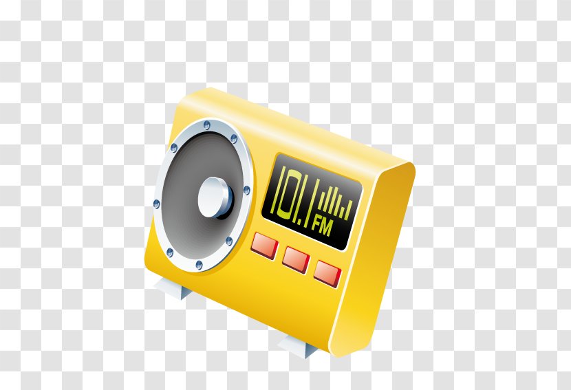 Computer Icon - Cdr - Small Appliances Radio Transparent PNG