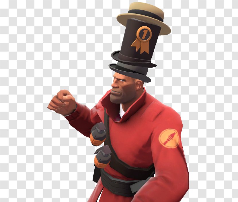 Team Fortress 2 Monday Night Combat Cap Chapeau Claque Hat - Achievement Transparent PNG