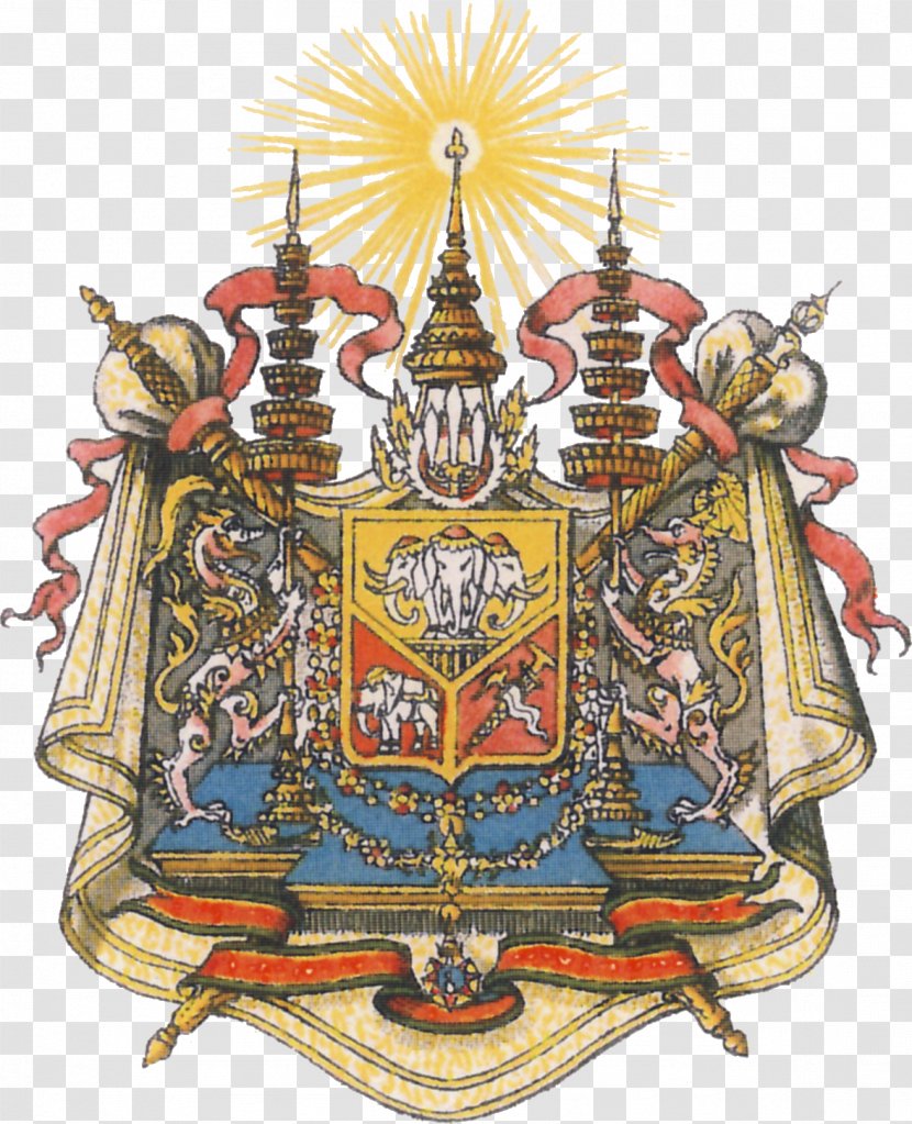 Emblem Of Thailand Coat Arms Monarchy Symbol Transparent PNG