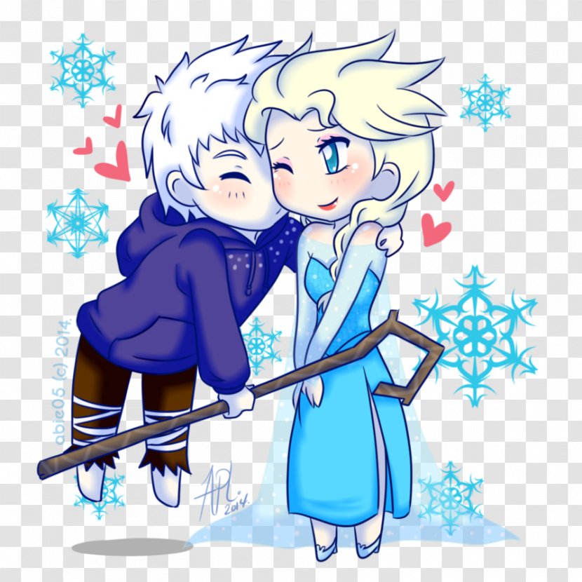 Jack Frost Elsa Drawing Photography - Heart Transparent PNG