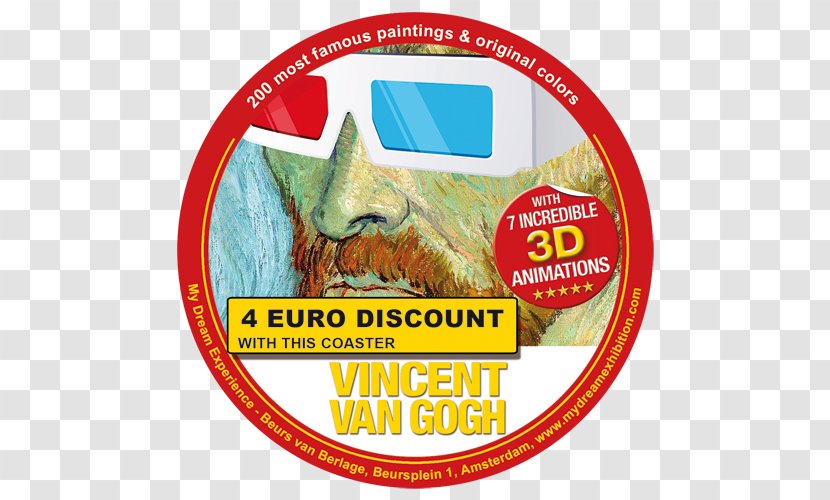 Matdesign Bierviltjes B.V. Coasters Museum Musée D'Orsay Email - Nl - Van Gogh Transparent PNG