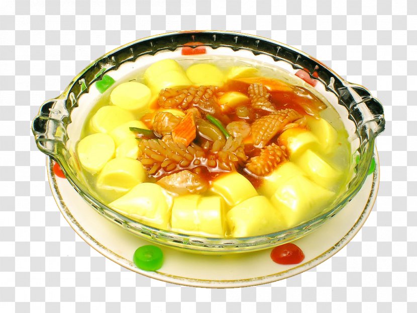Japanese Cuisine Chinese Salted Duck Egg Cantonese Teochew - Thai Food - Sam Sun Tofu Transparent PNG