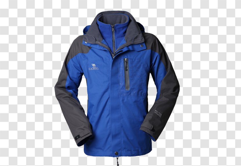Hoodie Jacket Blue Coat - Hood - Jackets Transparent PNG