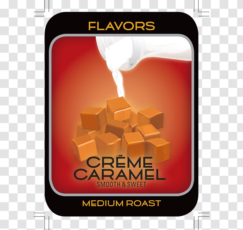 Coffee Font Caramel Crescent Brand Heat - Orange - Flavor Transparent PNG