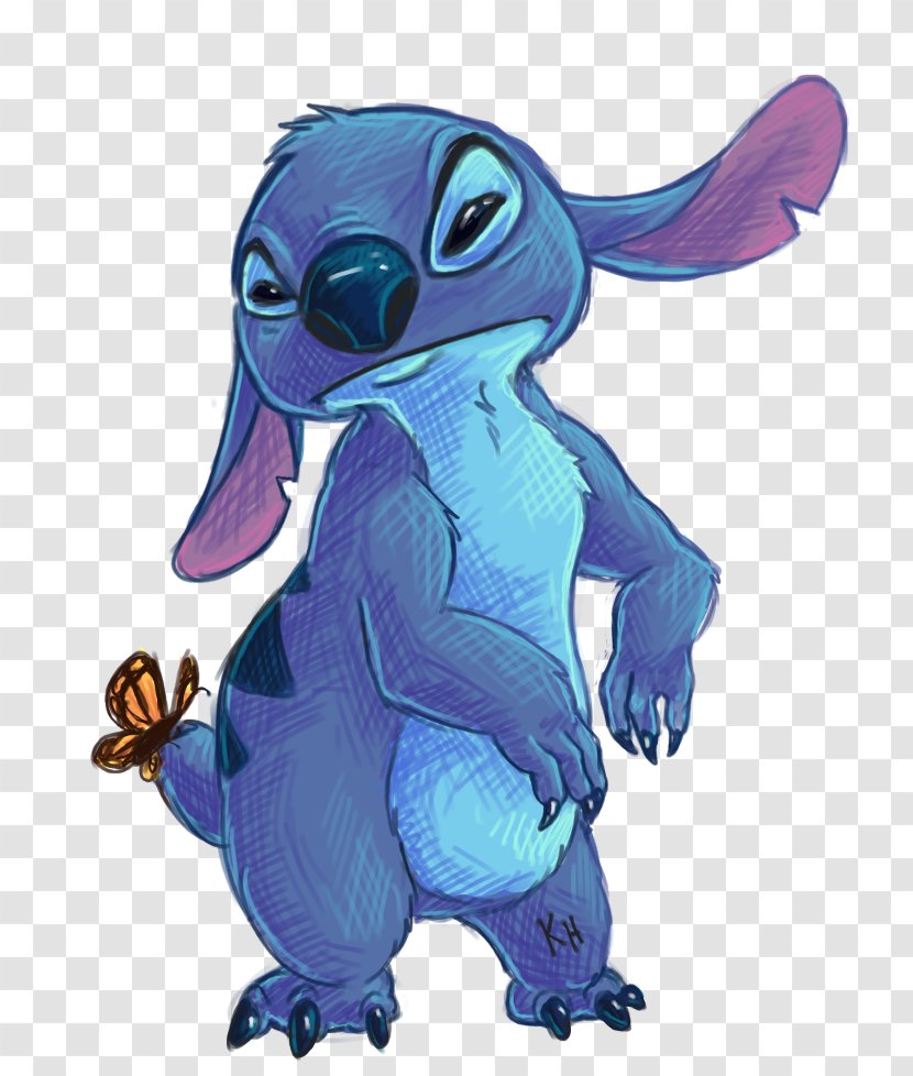 Marine Mammal Cartoon Fauna Tail - Mythical Creature - Lilo And Stitch Transparent PNG