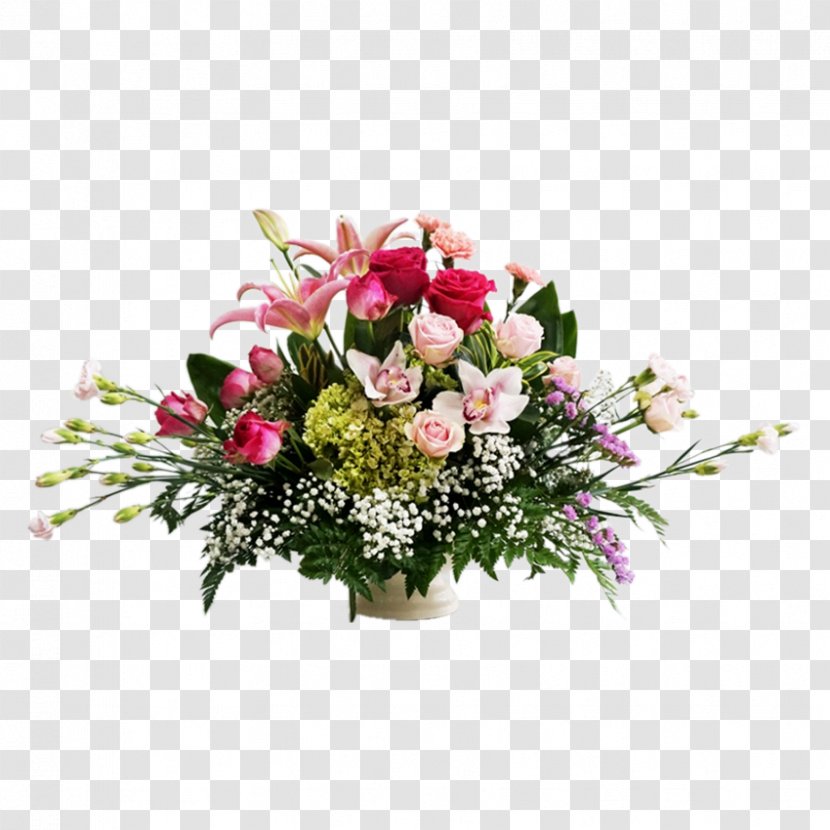 Rose Floral Design Flower Bouquet Gift - Cut Flowers Transparent PNG