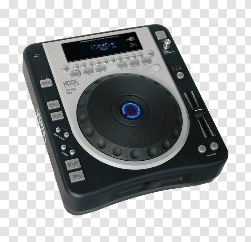 CDJ Disc Jockey Sound DJ Controller Platine CD - Heart - Scratch Effect Transparent PNG