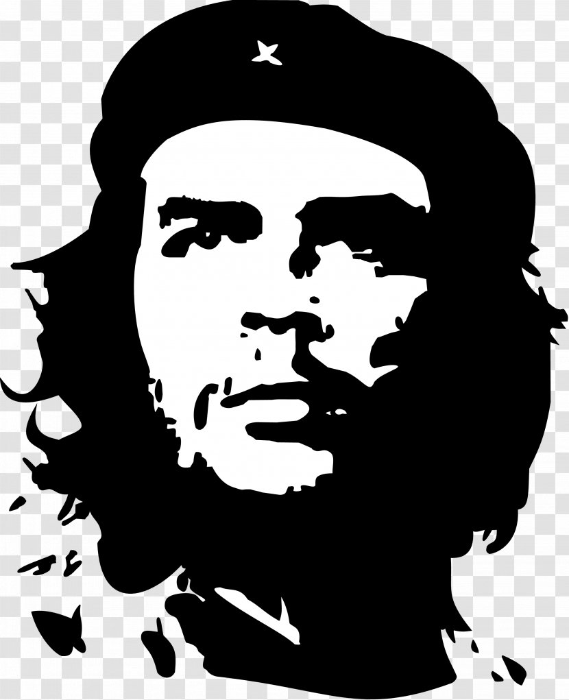 Che Guevara Cuban Revolution T-shirt Revolutionary Sticker - Black And White - Emily Rudd Transparent PNG