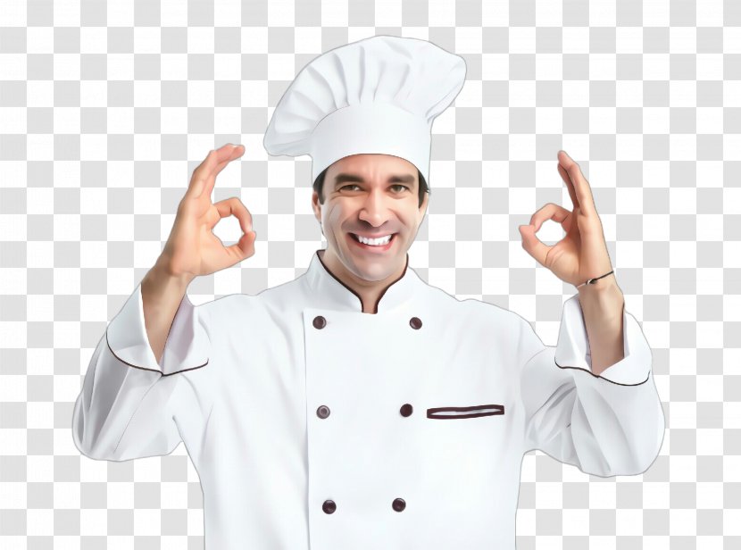 Cook Chef's Uniform Chef Chief - Baker - Thumb Transparent PNG