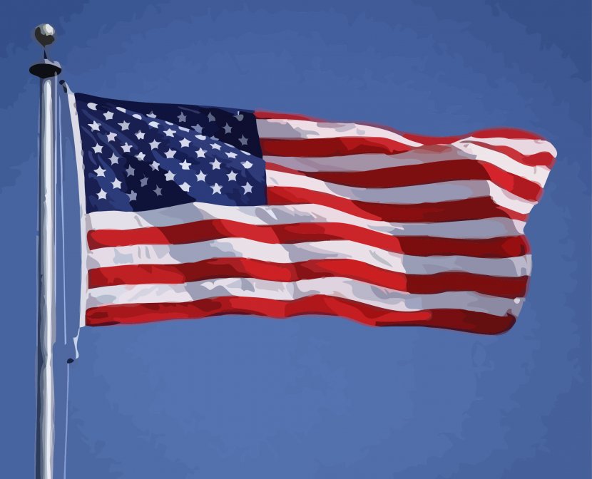 Fort McHenry Flag Of The United States National Flagpole - America Transparent PNG