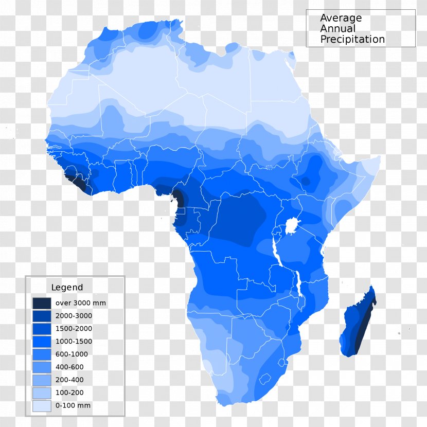 Sahara Precipitation Map Climate Of Africa Geography - Geographic Information System Transparent PNG