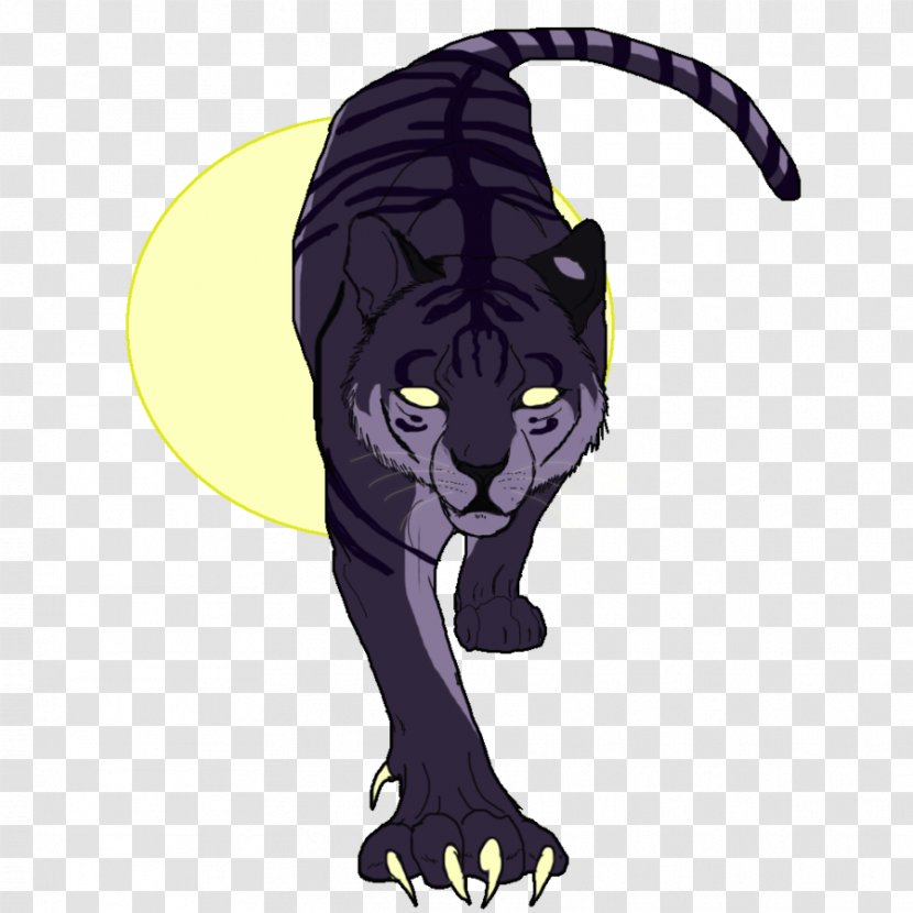Cat Panther Black Tiger Darkness - Supernatural Creature - Fire Evil Transparent PNG