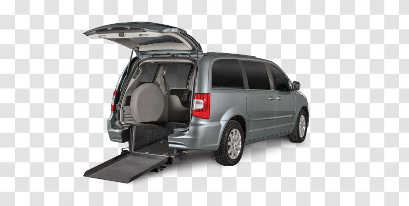 Bumper Compact Car Minivan Chrysler Town & Country - Van - Wheelchair Accessible Transparent PNG