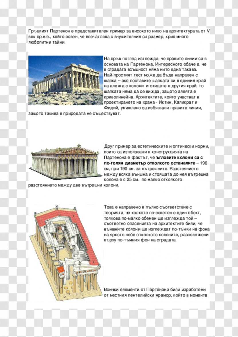 Parthenon Temple Heracles Transparent PNG