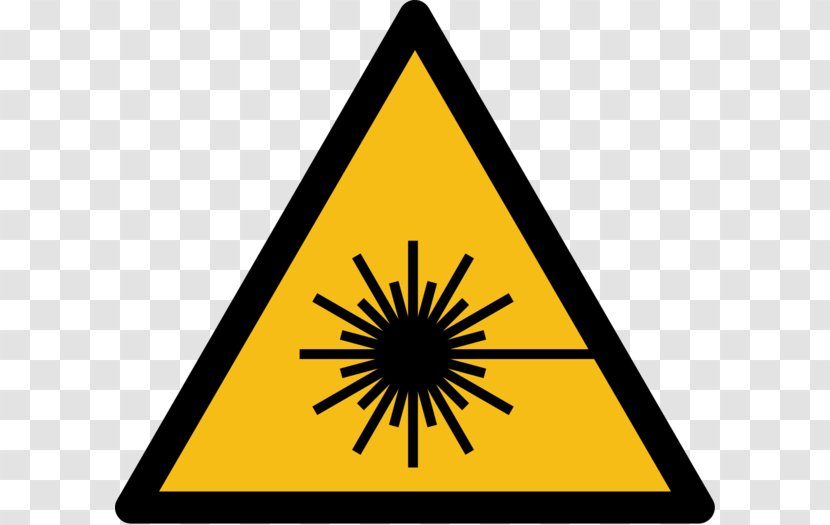 Laser Safety Light Hazard Symbol - Symmetry Transparent PNG