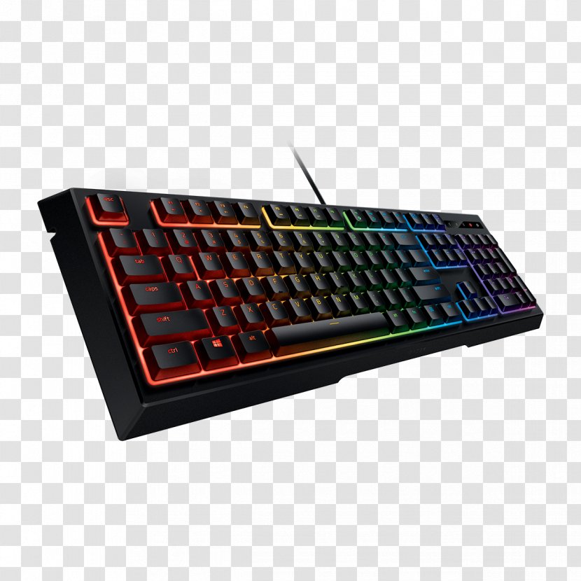 Computer Keyboard Razer Ornata Chroma Gaming Keypad Mouse Inc. - Numeric Transparent PNG